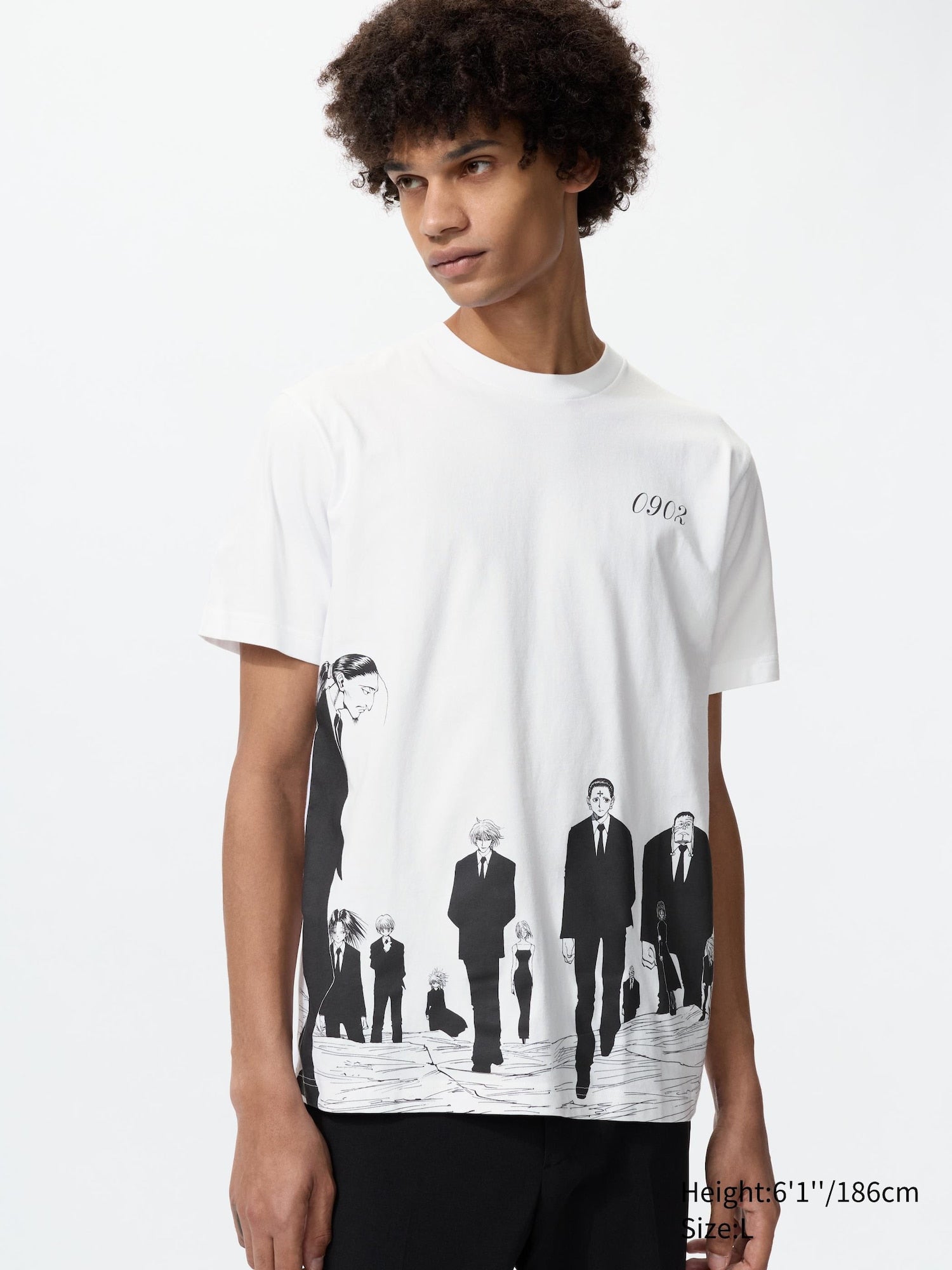 MANGA 100th UT - HUNTER x HUNTER (Short Sleeve Graphic T-Shirt) - WHITE