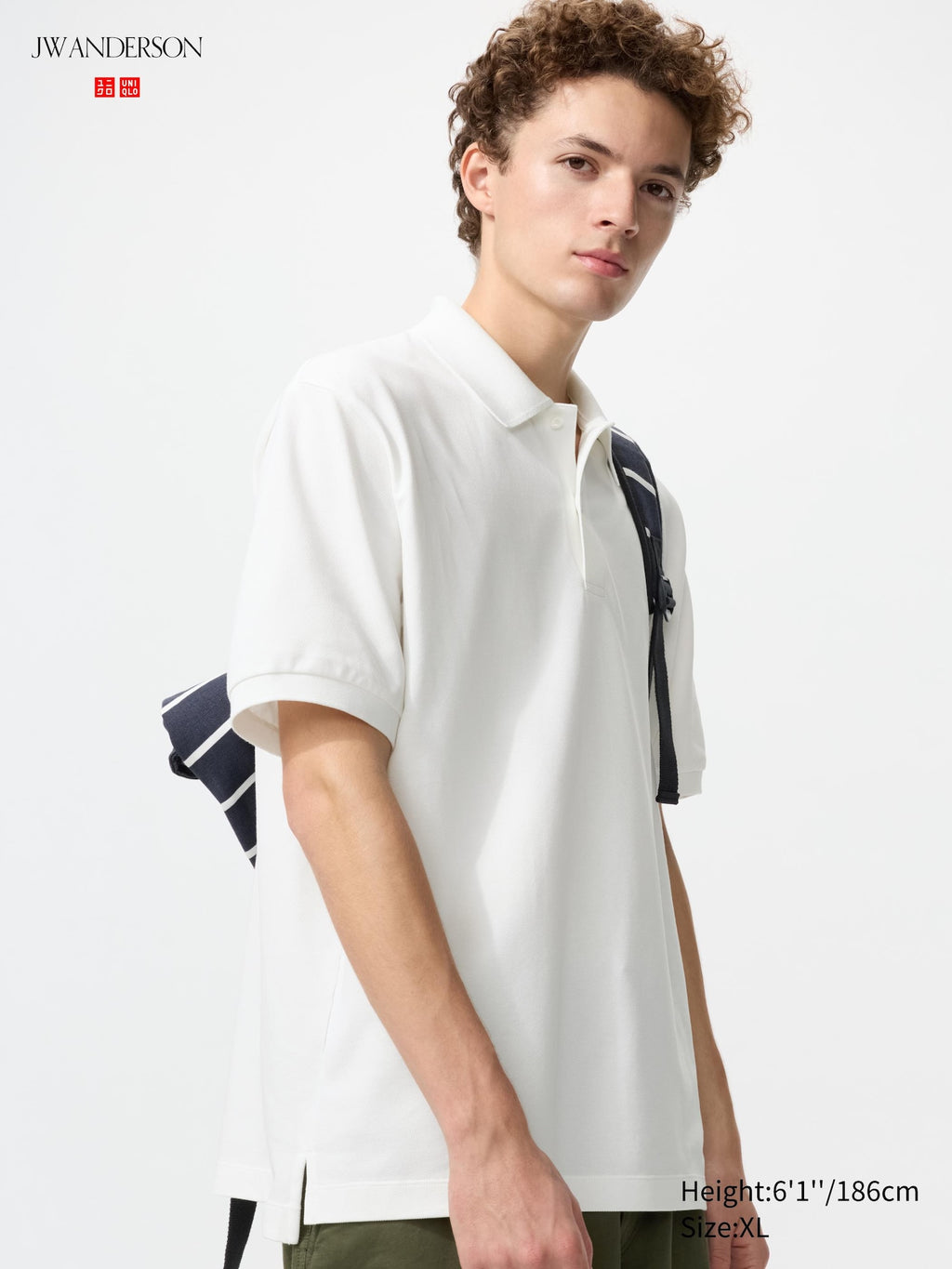 Dry Pique Polo Shirt - WHITE