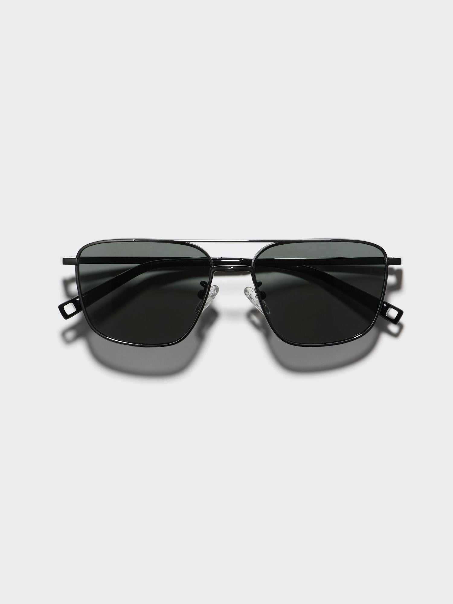 Sunglasses Metal Double Bridge - LIGHT BLUE