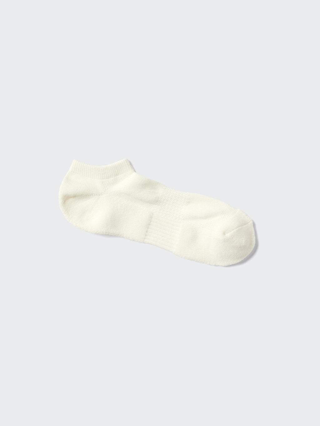 Short Socks (Pile) (Mesh) - WHITE