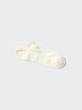 Short Socks (Pile) (Mesh) - WHITE