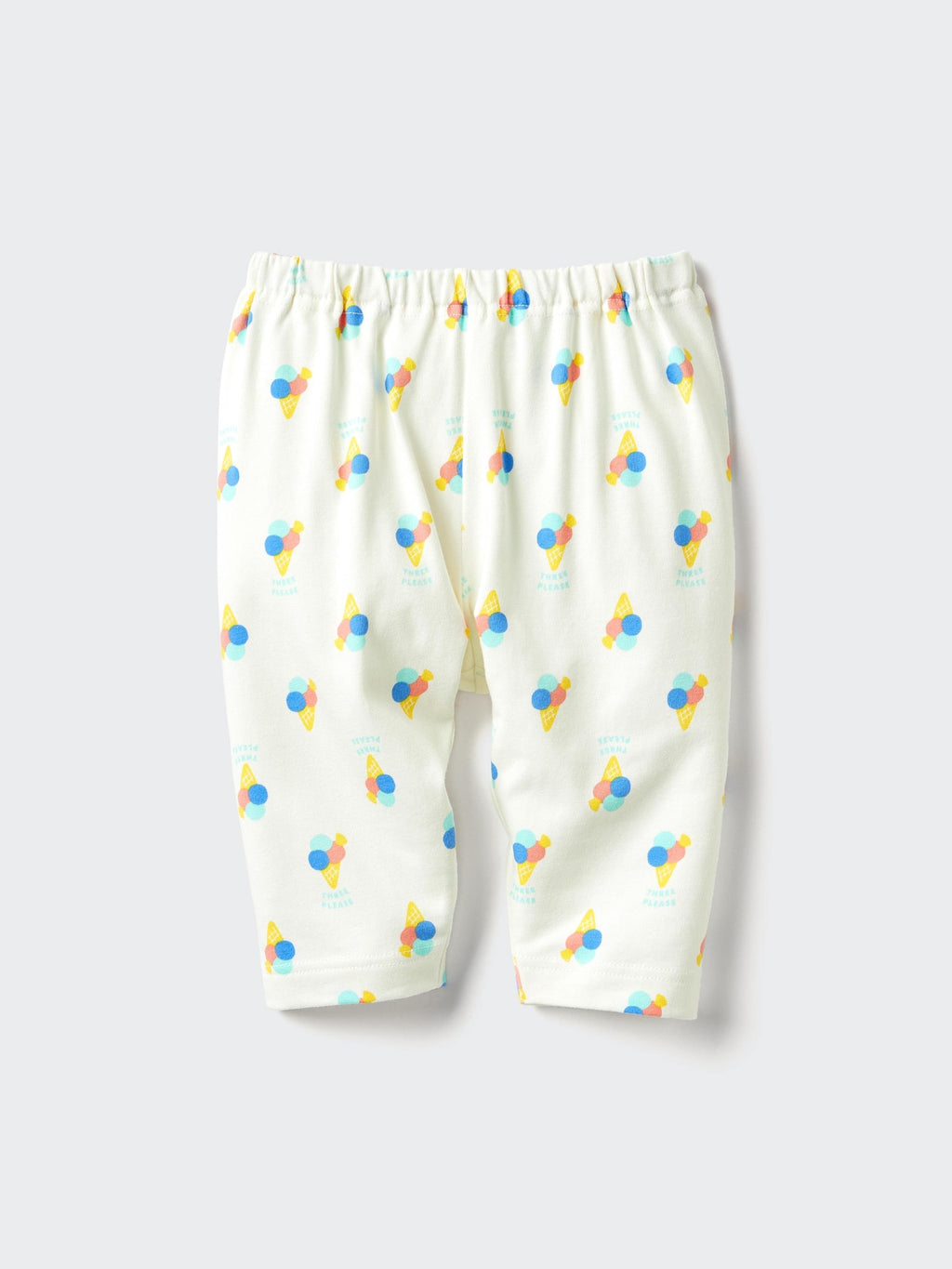 AIRism Cropped Leggings Relaxed Fit Fruit - OFF WHITE