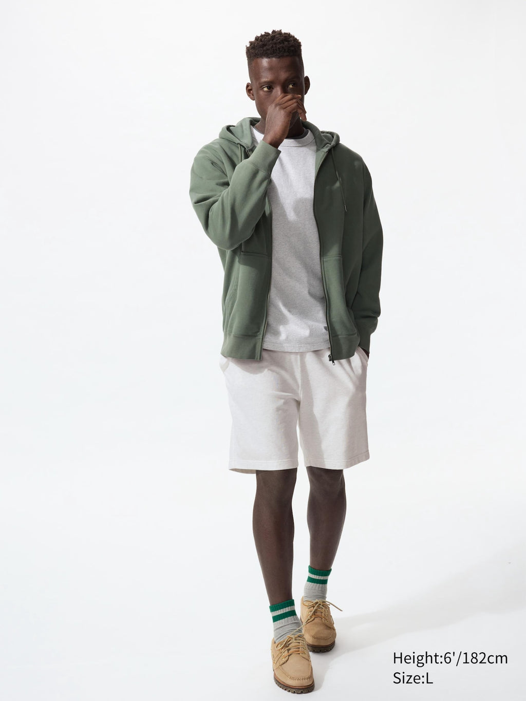 AIRism Cotton Easy Shorts - OFF WHITE