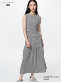 Shirring Skirt - BLACK
