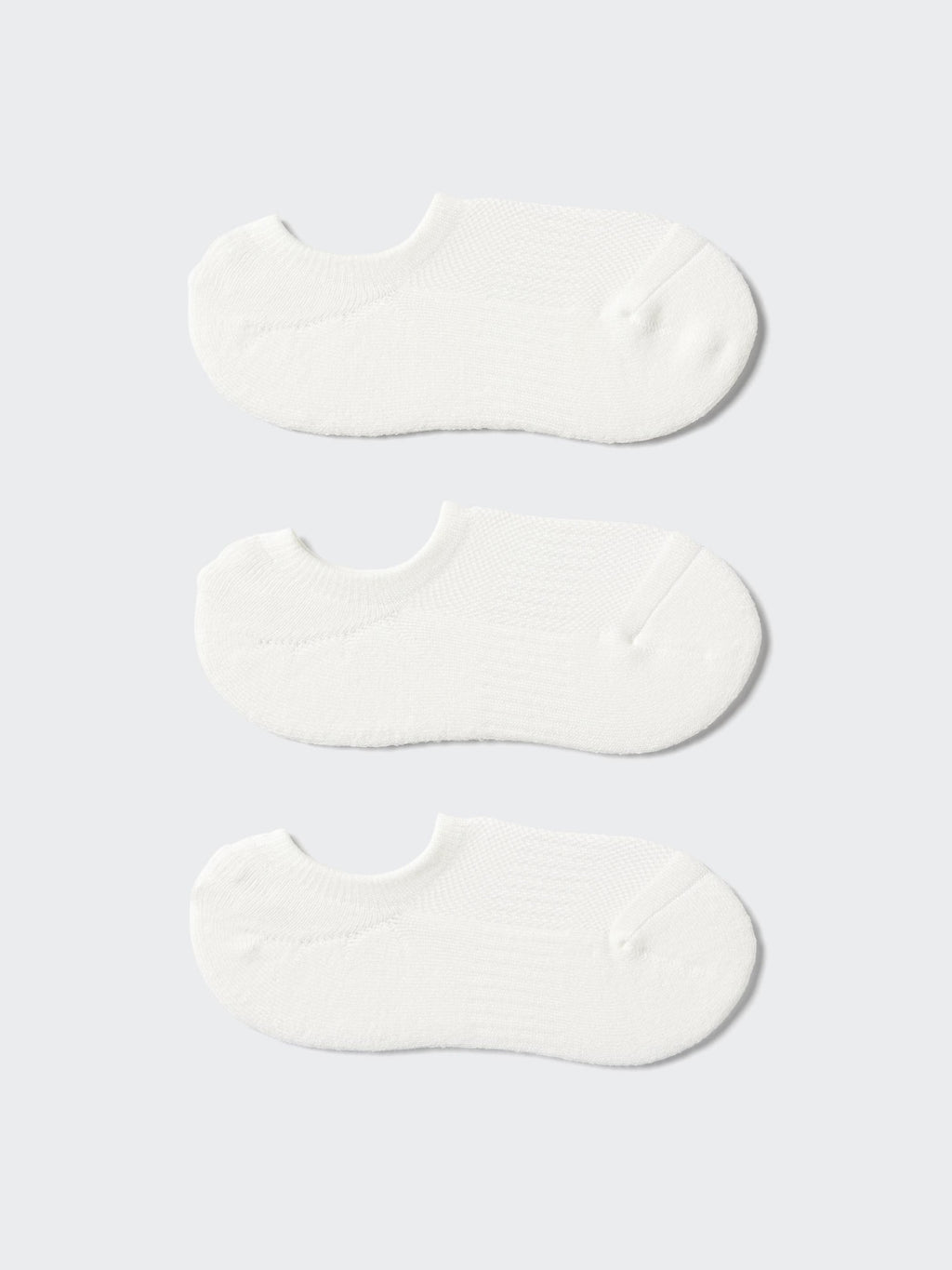 Footsies 3 Pairs (Sports) - WHITE