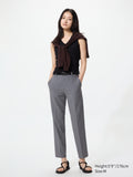 Smart Ankle Pants (Longer Length) - GRAY