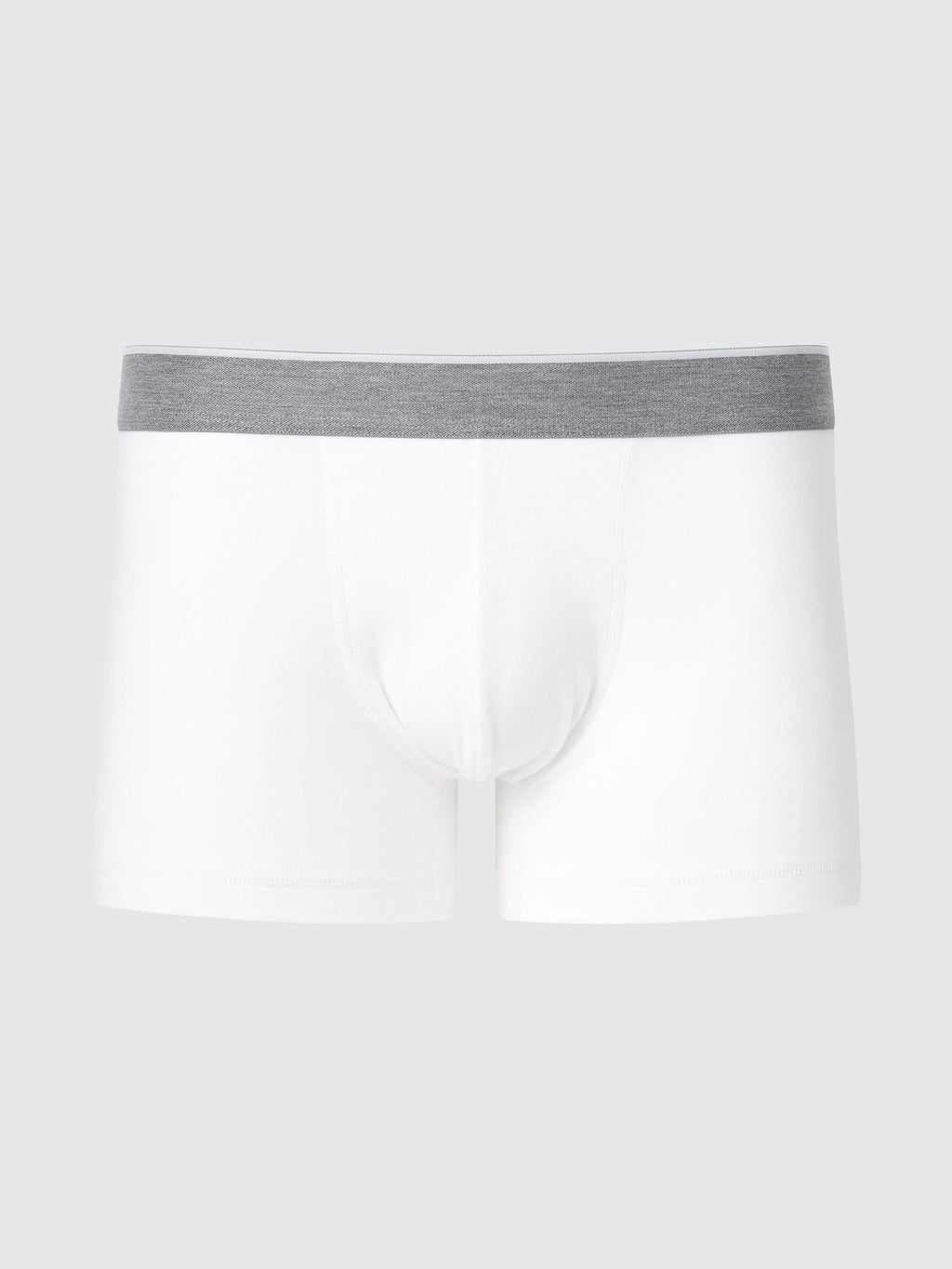 Cotton Boxer Briefs Low Rise - WHITE