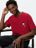 MANGA 100th UT - Chibi Maruko-chan (Short Sleeve Graphic T-Shirt) - RED