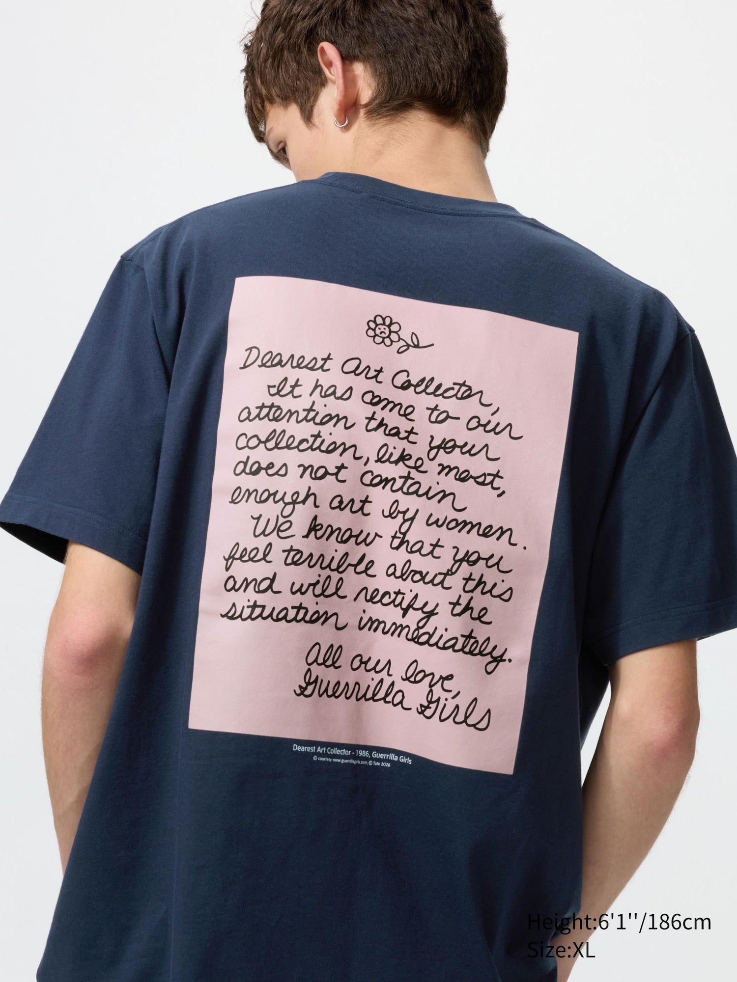 TATE UT (Short Sleeve Graphic T-Shirt) - NAVY