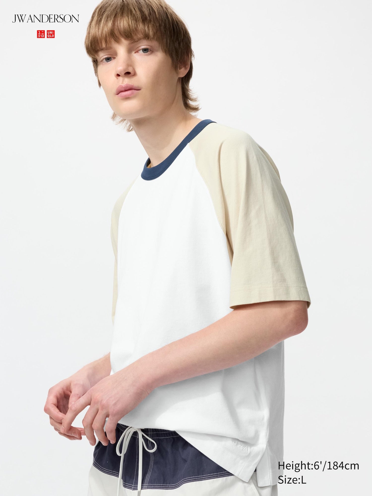 Raglan T-Shirt - WHITE