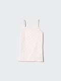 GIRLS AIRism Cotton Blend Camisole - PINK