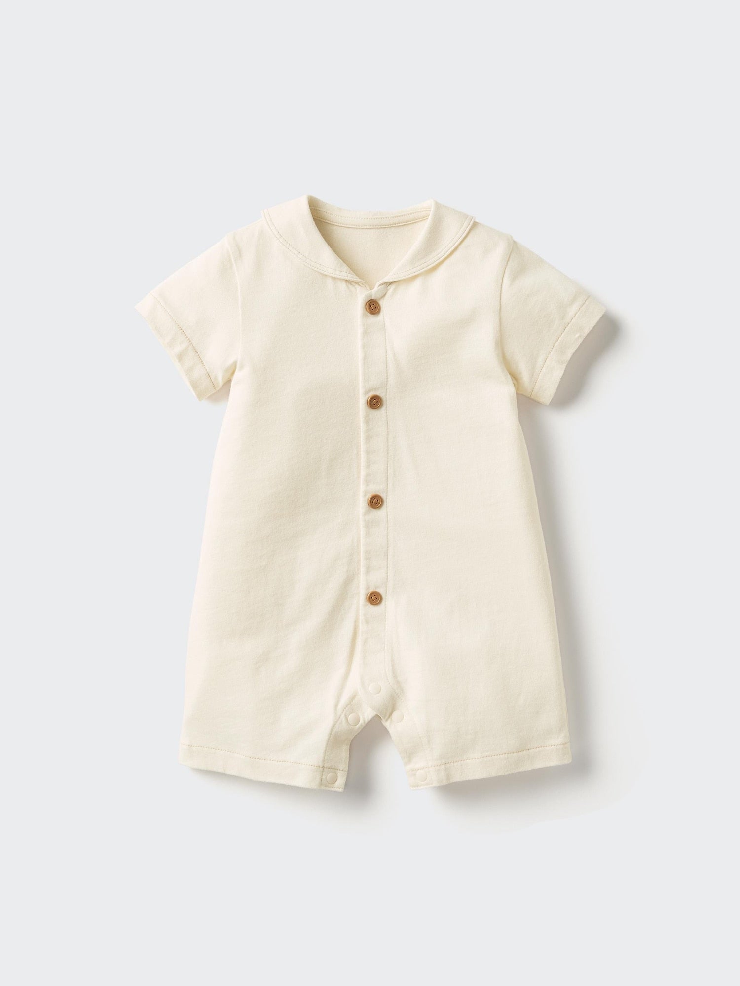 One Piece Outfit Short Sleeve - NATURAL