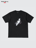 PEACE FOR ALL Han Meilin Short Sleeve T-Shirt - BLACK