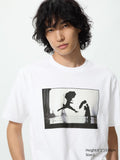 Elliott Erwitt UT (Short Sleeve Graphic T-Shirt) - WHITE