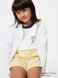 KIDS AIRism UV Protection Full Zip Hoodie - WHITE