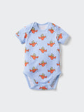 The Picture Book Collection Short Sleeve Bodysuit - LIGHT BLUE