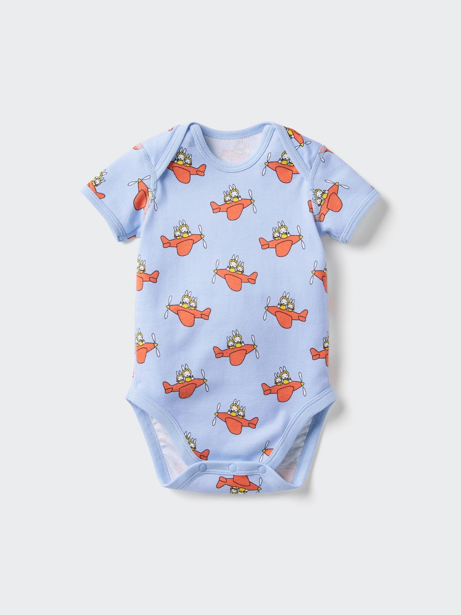 The Picture Book Collection Short Sleeve Bodysuit - LIGHT BLUE