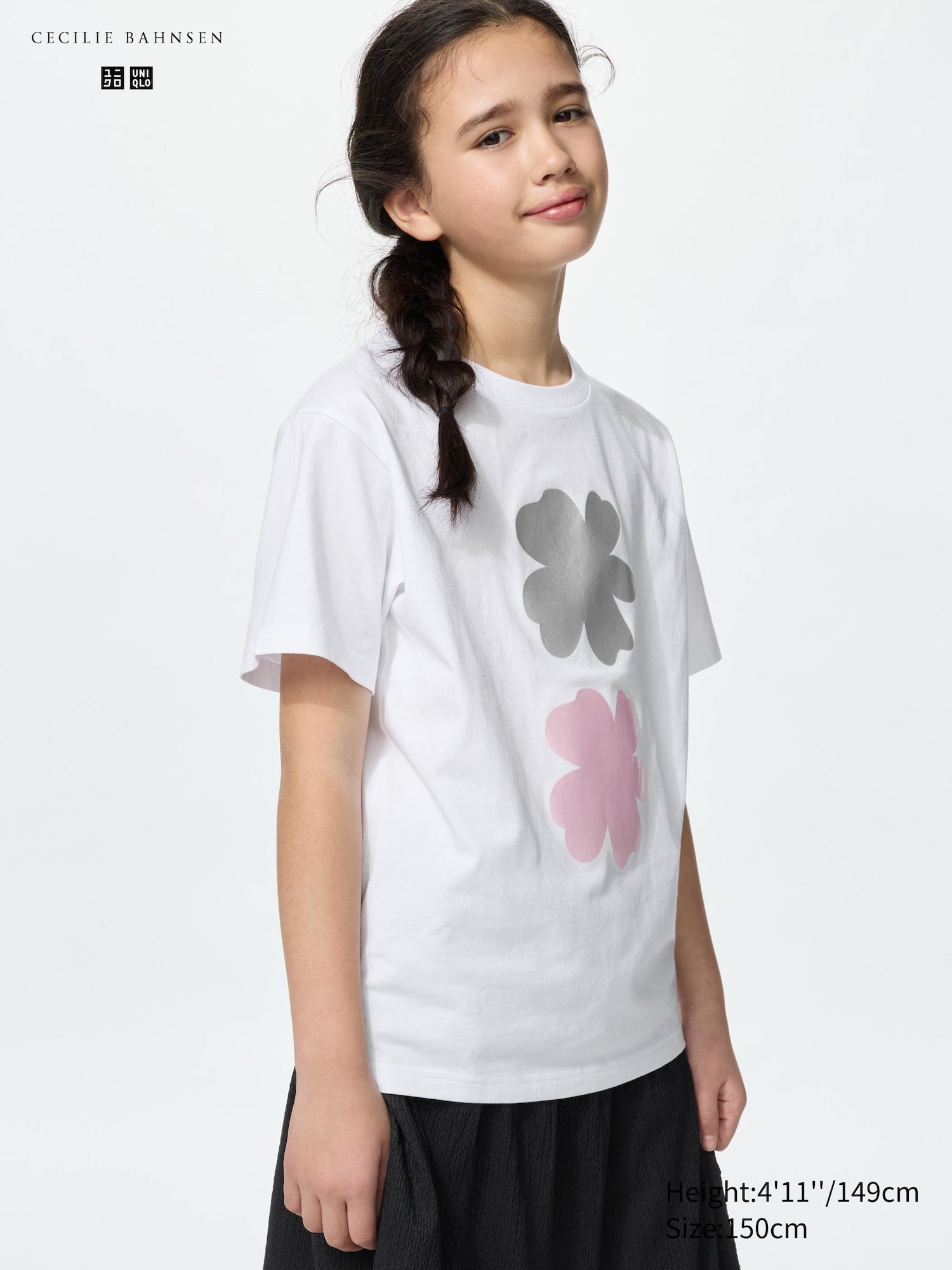 GIRLS Graphic T-Shirt - WHITE