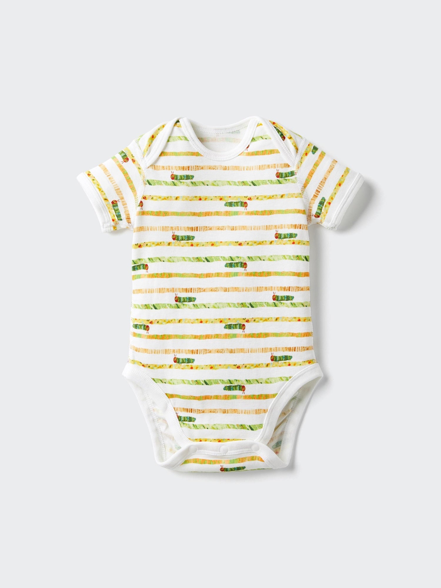 The Picture Book Bodysuit Short Sleeve - OFF WHITE