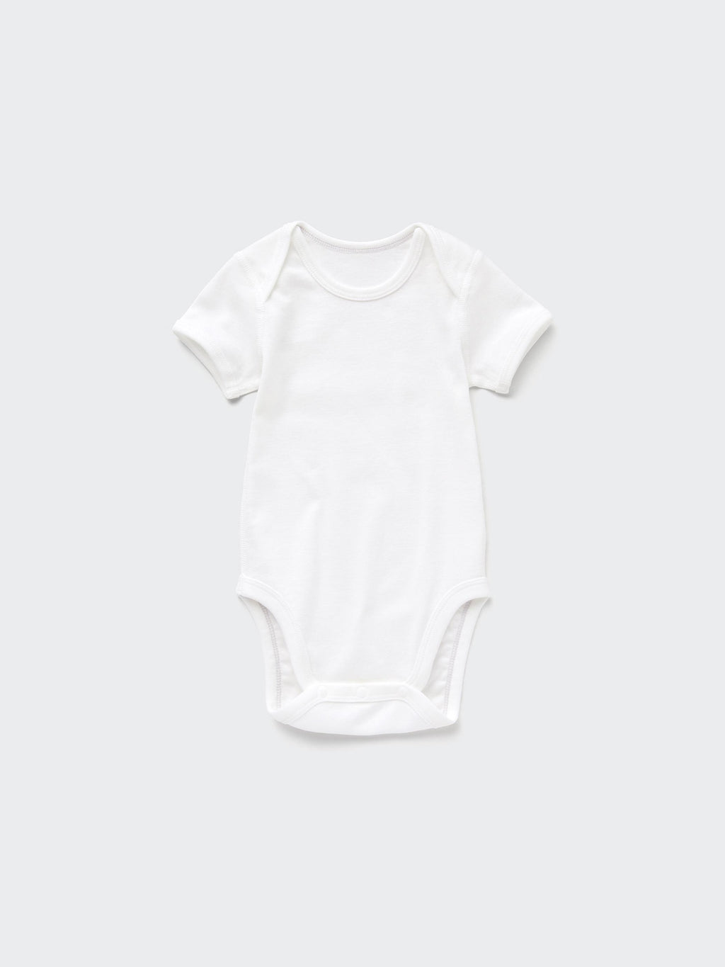 Short Sleeve Bodysuit (Striped) - LIGHT GREEN