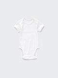 Short Sleeve Bodysuit (Striped) - LIGHT GREEN