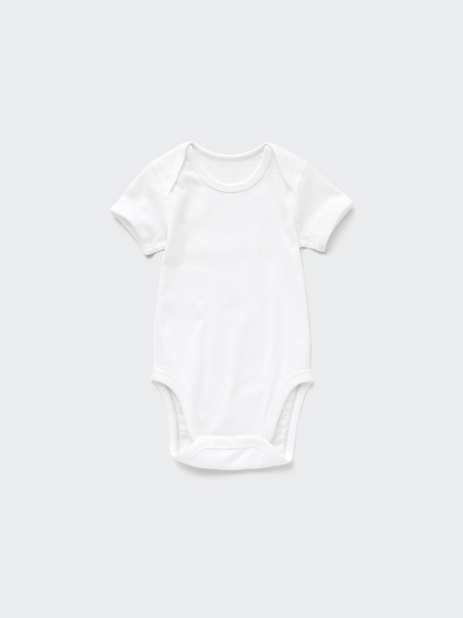 Short Sleeve Bodysuit (Striped) - LIGHT GREEN