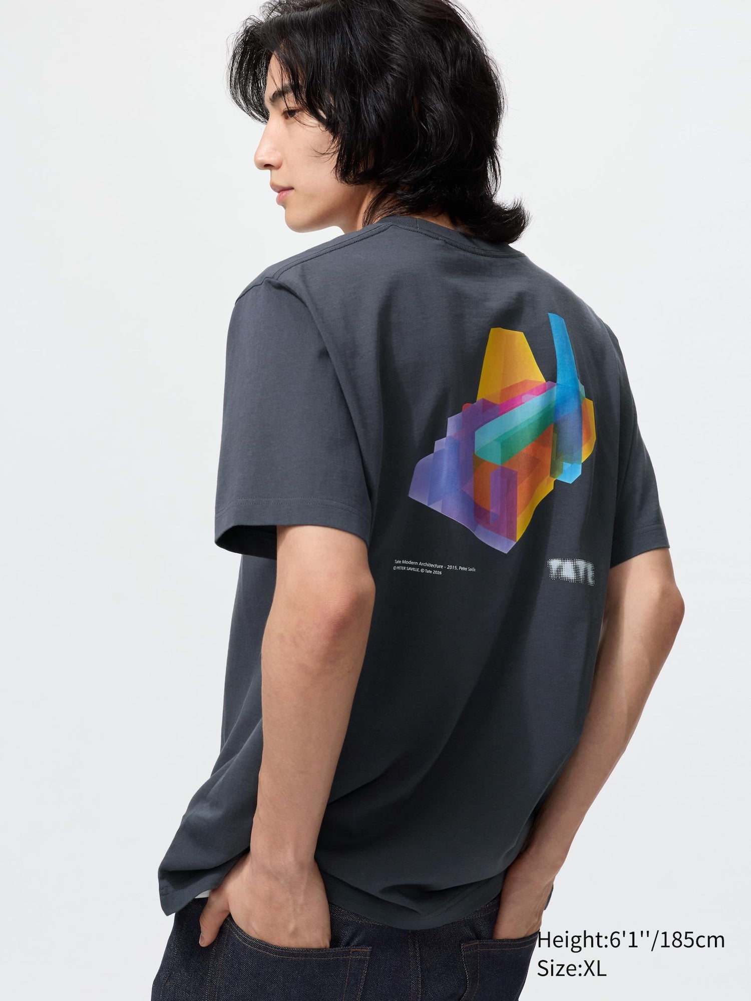 TATE UT (Short Sleeve Graphic T-Shirt) - DARK GRAY