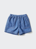 Denim Easy Shorts - BLUE