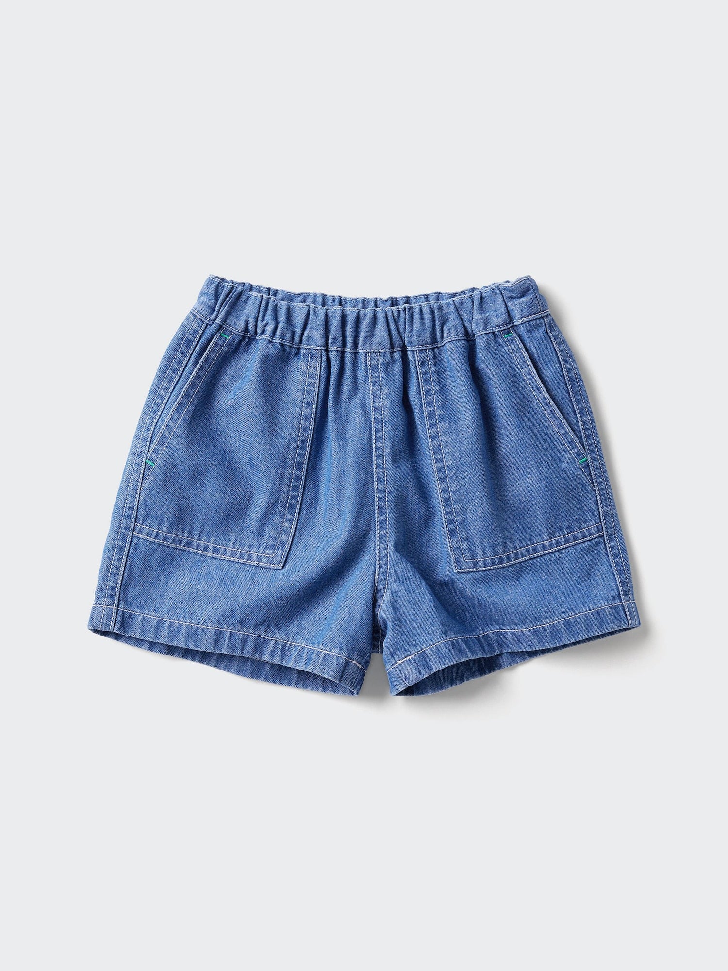 Denim Easy Shorts - BLUE