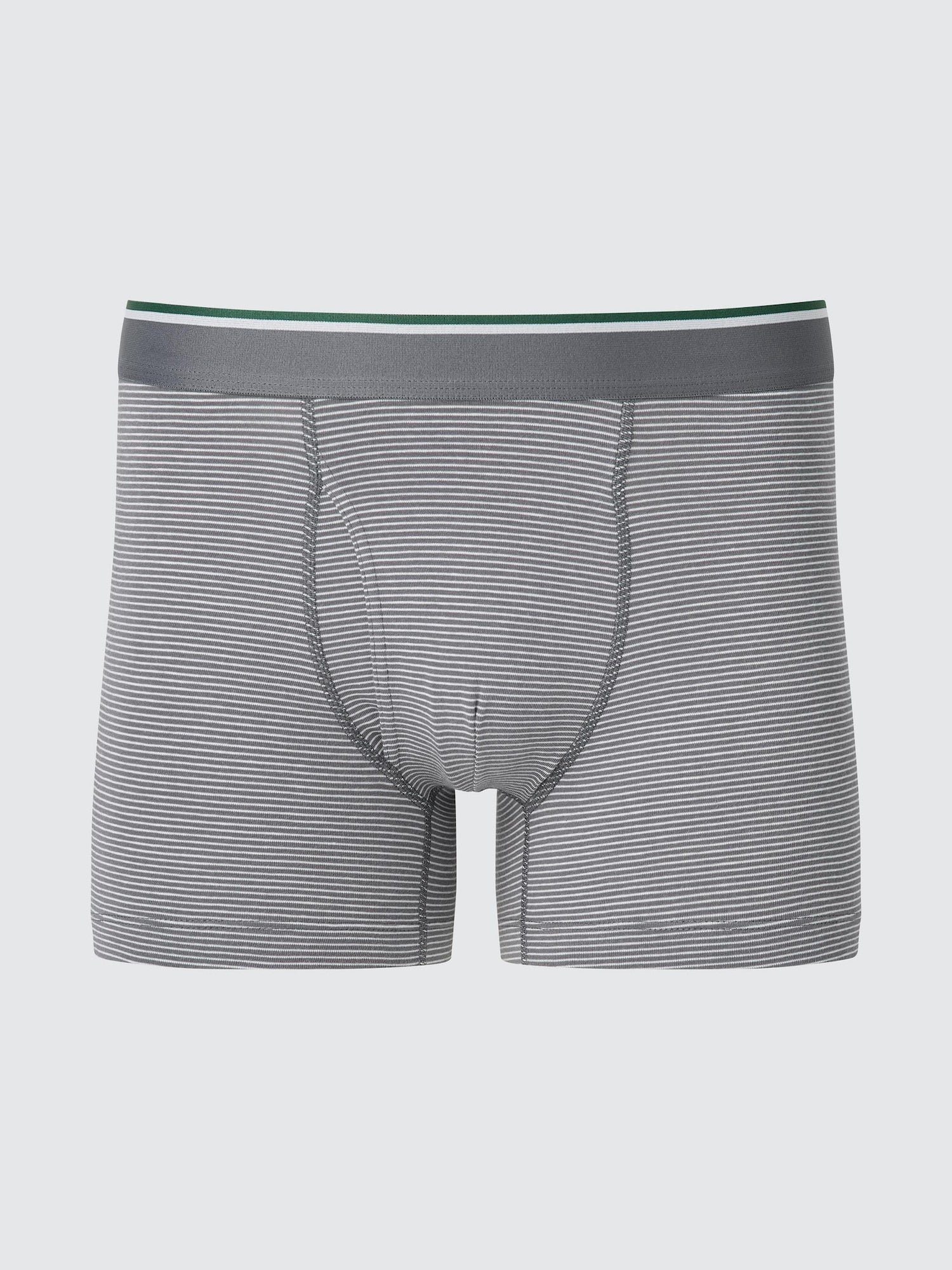 Cotton Boxer Briefs - GRAY