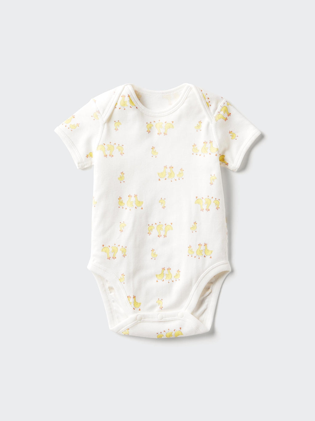 Bodysuit Short Sleeve Printed - OFF WHITE