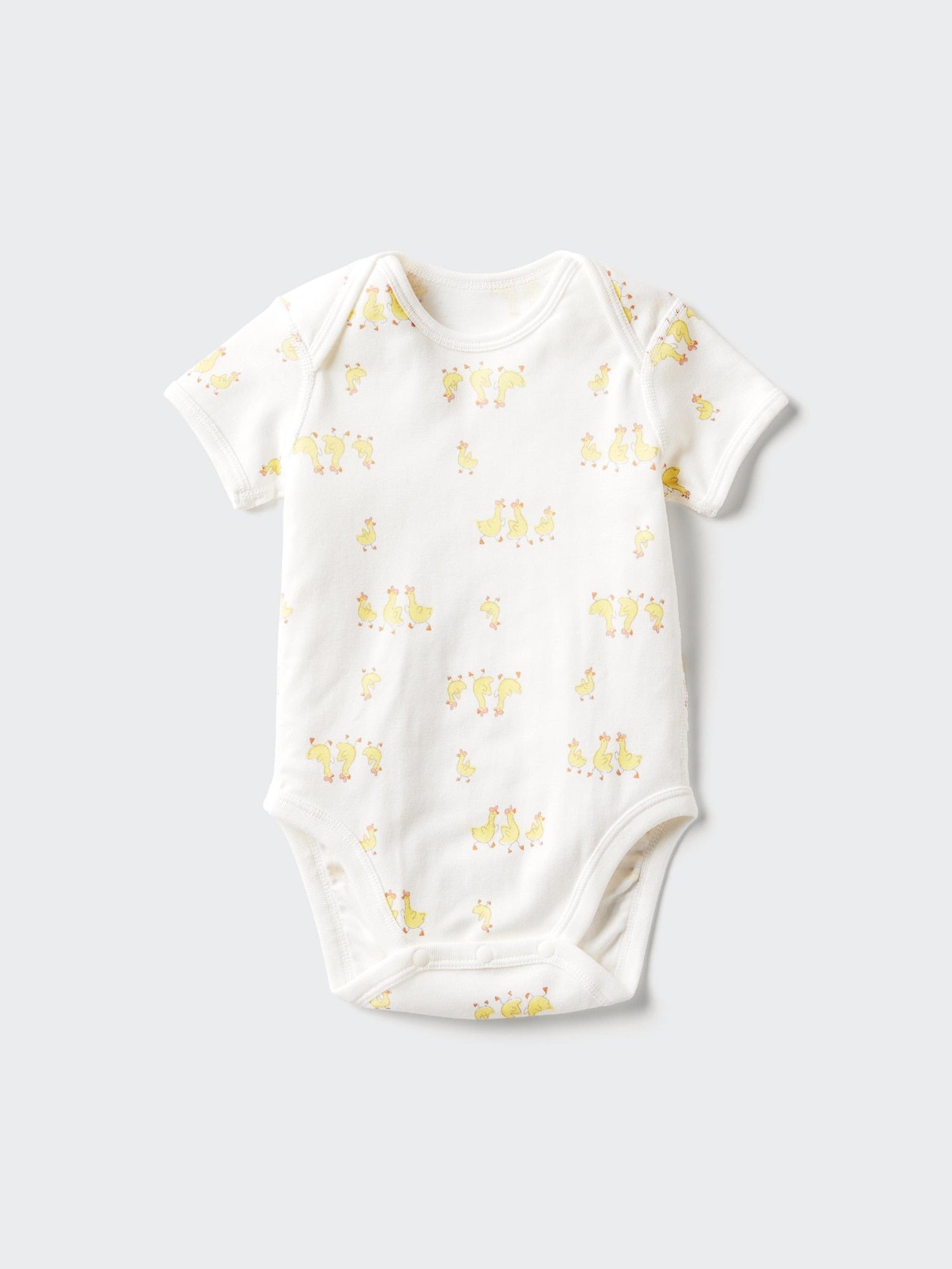 Bodysuit Short Sleeve Printed - OFF WHITE