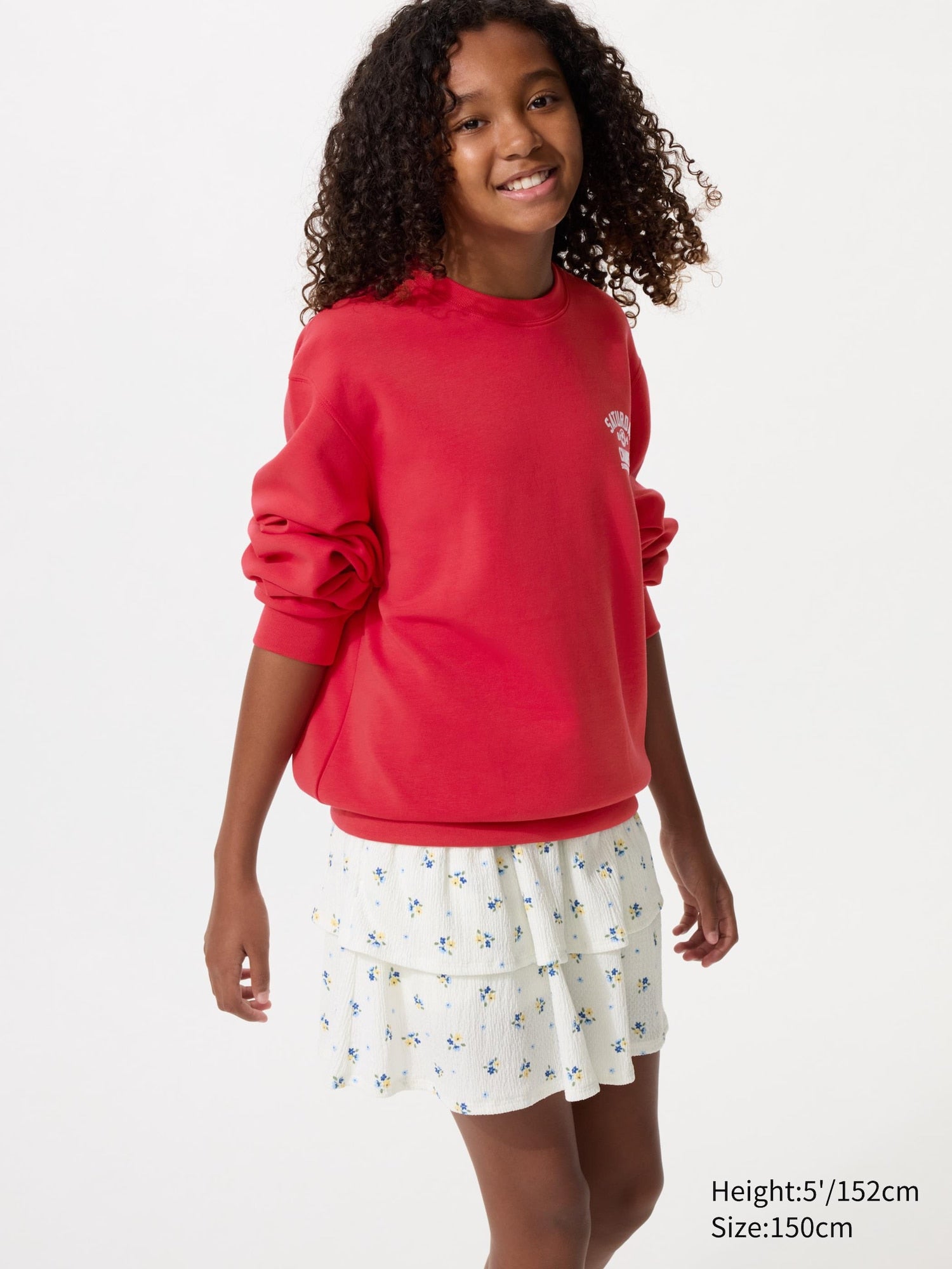GIRLS Jersey Mini Skort - OFF WHITE