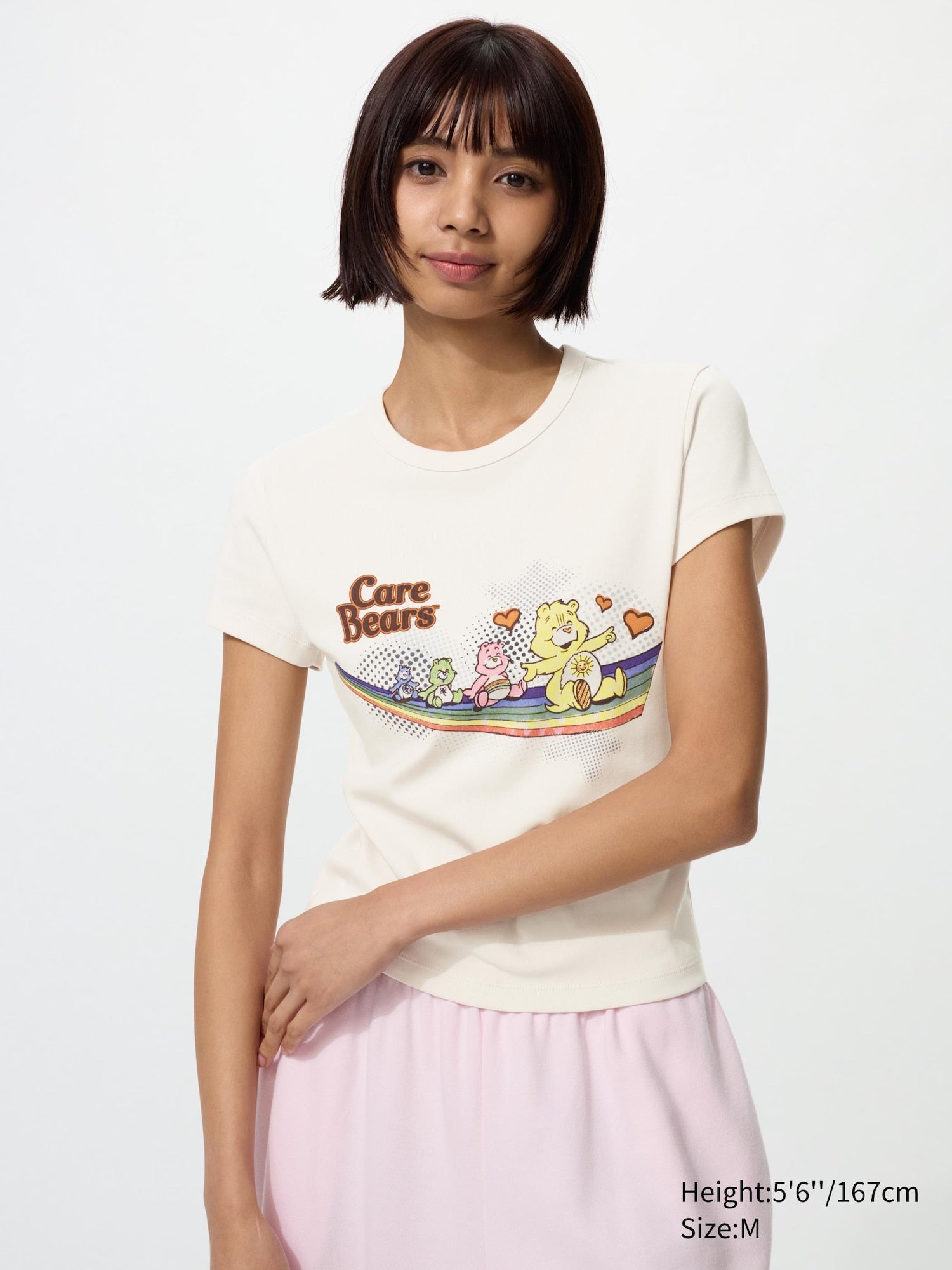 Cheerful Characters UT (Short Sleeve Graphic T-Shirt) - OFF WHITE