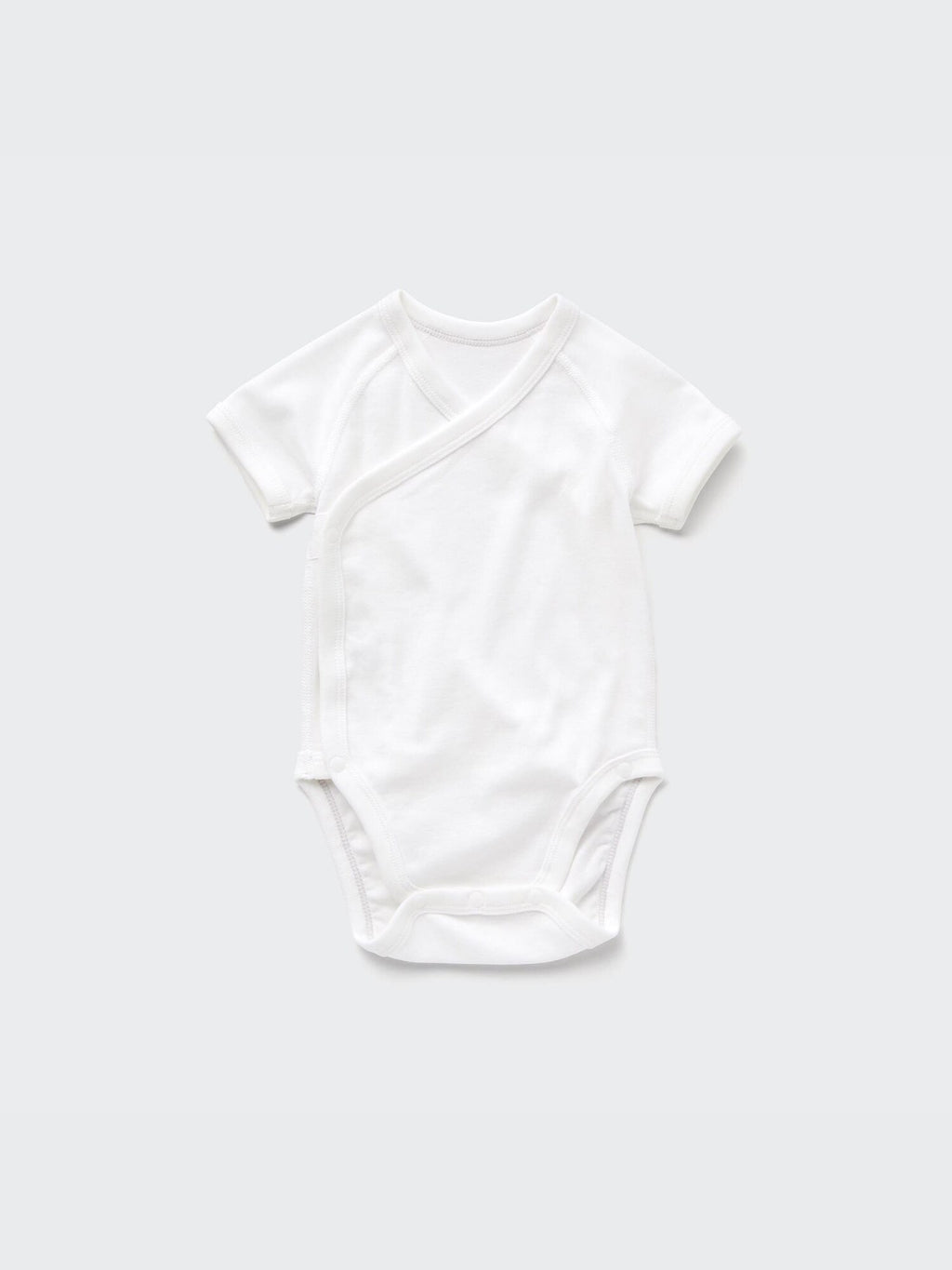 Short Sleeve Bodysuit (Striped) - LIGHT GREEN