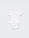 Short Sleeve Bodysuit (Striped) - LIGHT GREEN