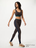 Ultra Stretch Active Leggings Line - DARK BROWN