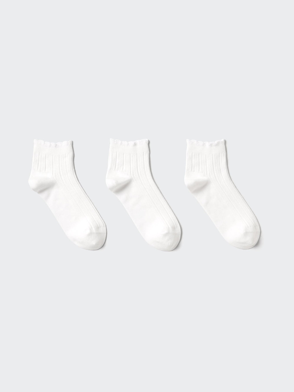 Short Socks 3 Pairs - BLACK