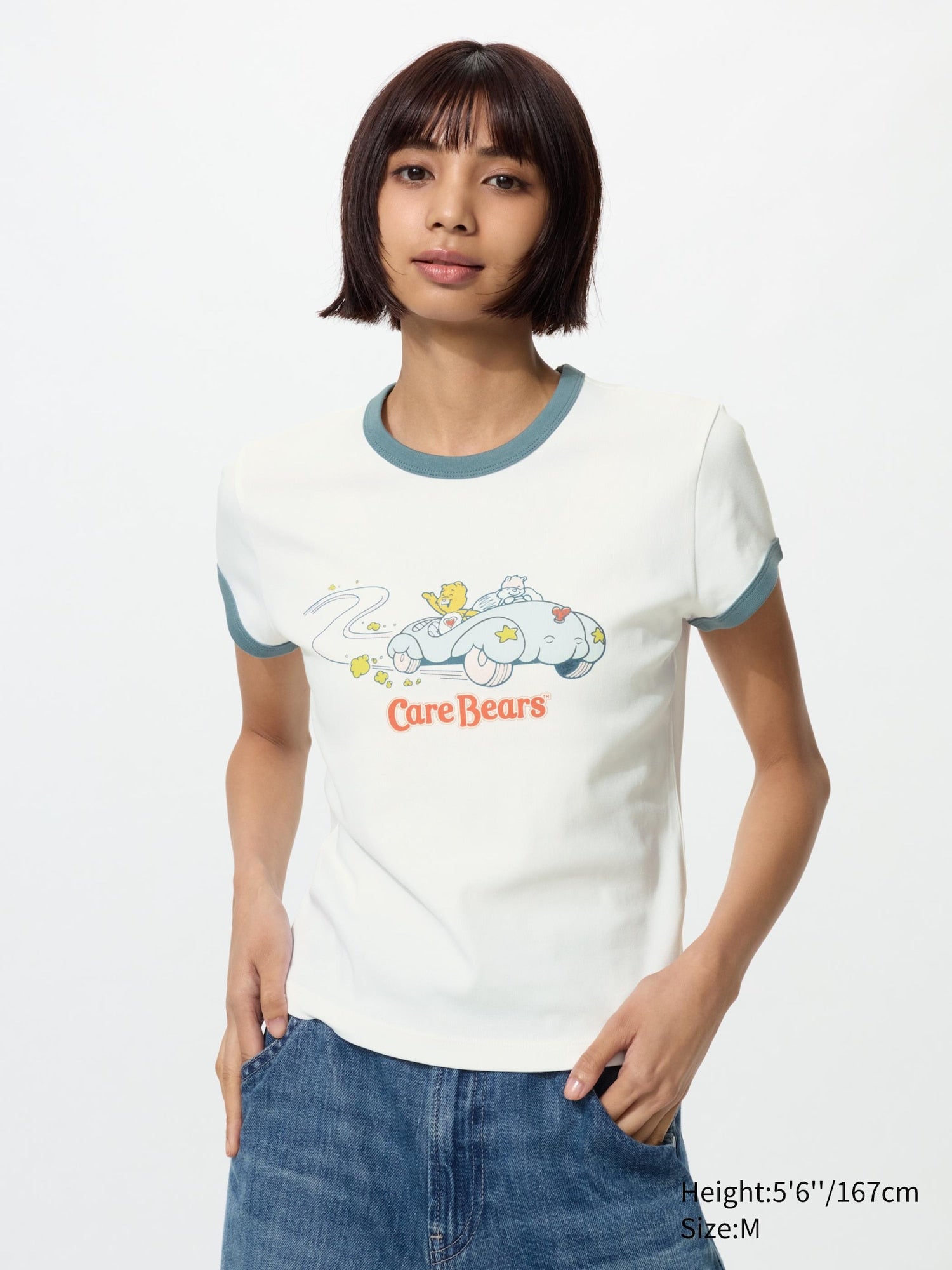 Cheerful Characters UT (Short Sleeve Graphic T-Shirt) - WHITE