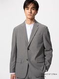 Miracle Air Jacket (AirSense Jacket) (Wool Like) (Co-ord) - DARK GRAY