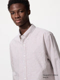 Broadcloth Shirt Long Sleeve Check - RED