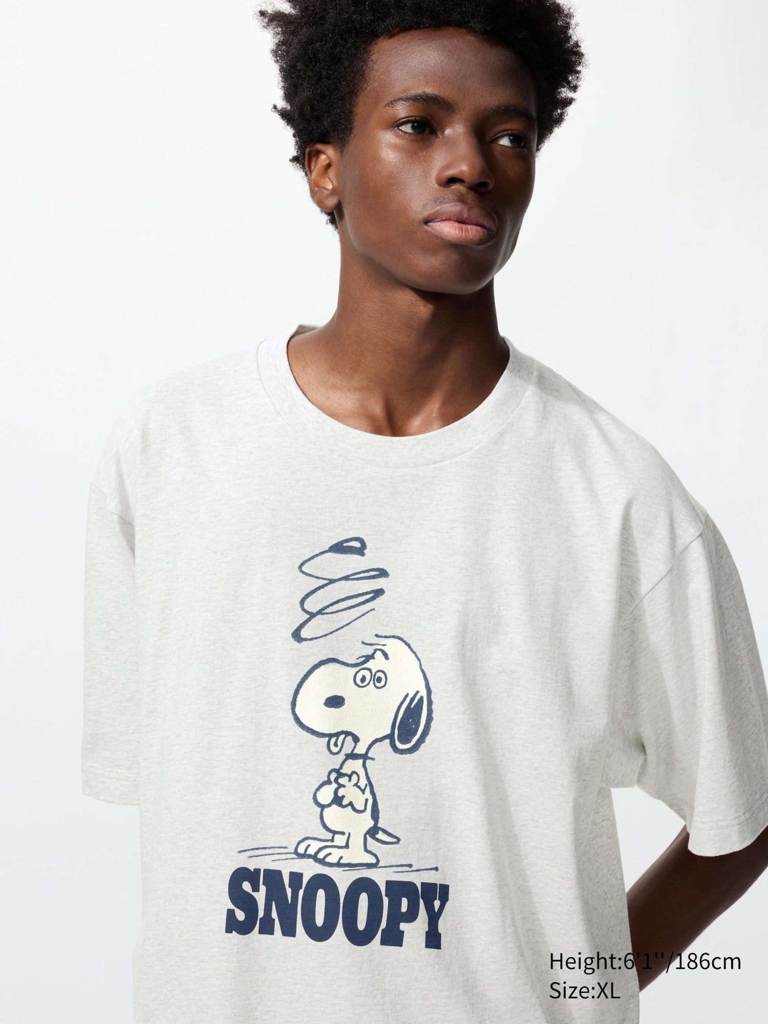 PEANUTS UT (Short Sleeve Graphic T-Shirt) - GRAY