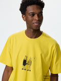 MANGA 100th UT - Sakamoto Days (Short Sleeve Graphic T-Shirt) - YELLOW