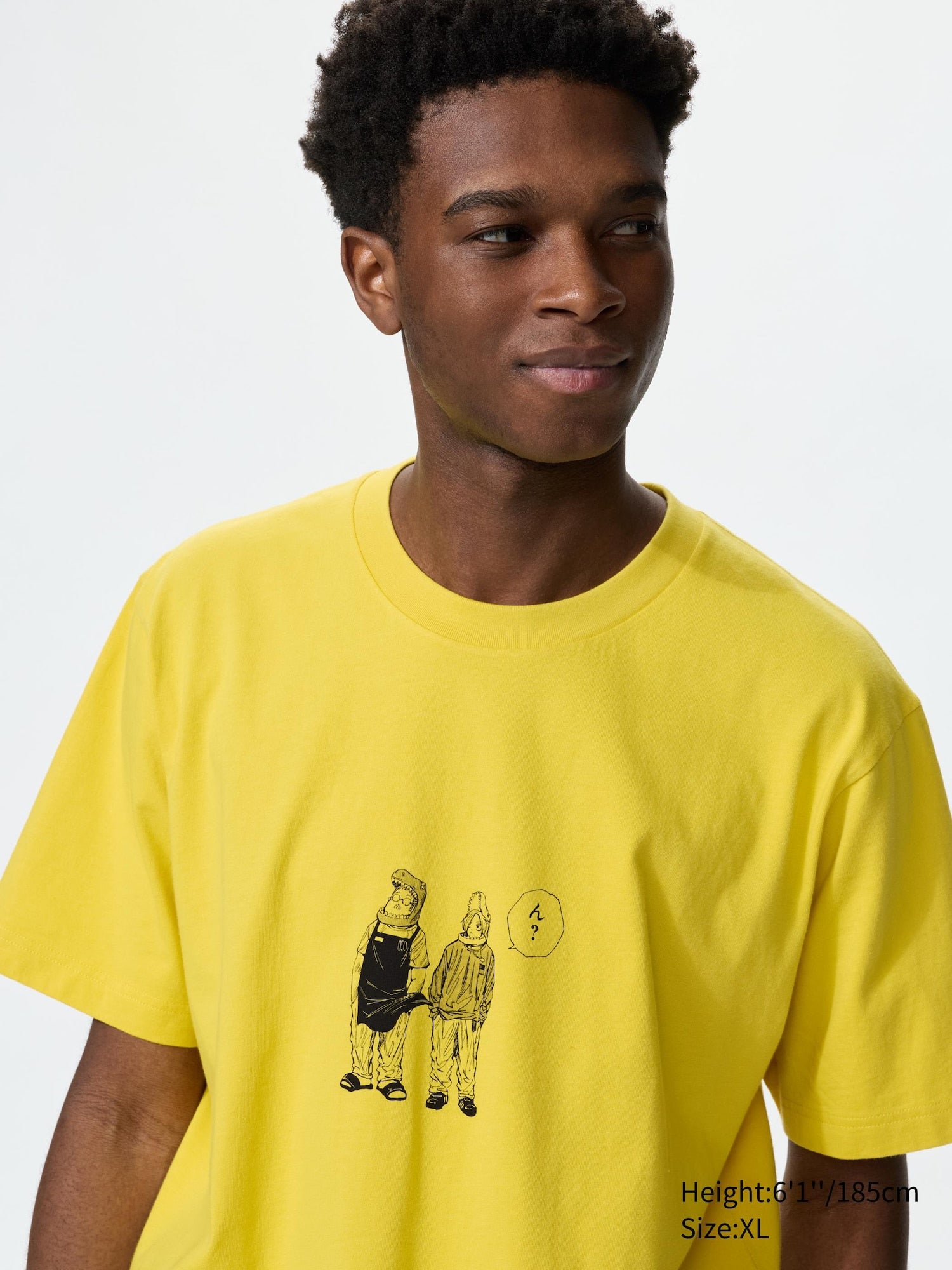 MANGA 100th UT - Sakamoto Days (Short Sleeve Graphic T-Shirt) - YELLOW