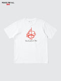 PEACE FOR ALL Tadao Ando Short Sleeve T-Shirt - WHITE