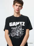 MANGA 100th UT - GANTZ (Short Sleeve Graphic T-Shirt) - BLACK