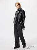 Warm Lined Pants (Regular Length) - BLACK