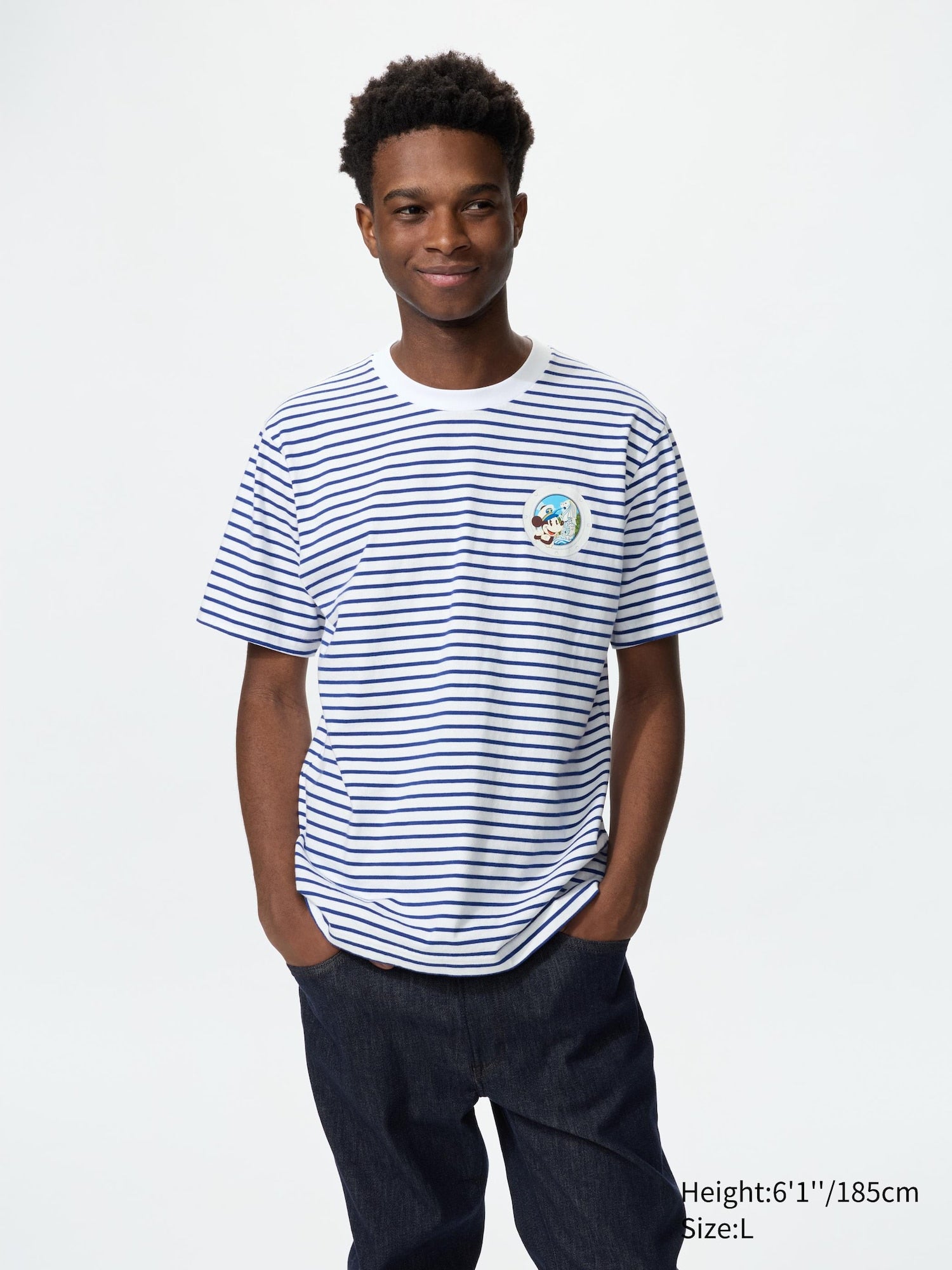 Mickey Mouse in Singapore UT (Short Sleeve Graphic T-Shirt) - WHITE