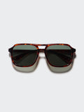 Sunglasses Double Bridge - BROWN