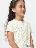 GIRLS Ribbed T-Shirt - OFF WHITE
